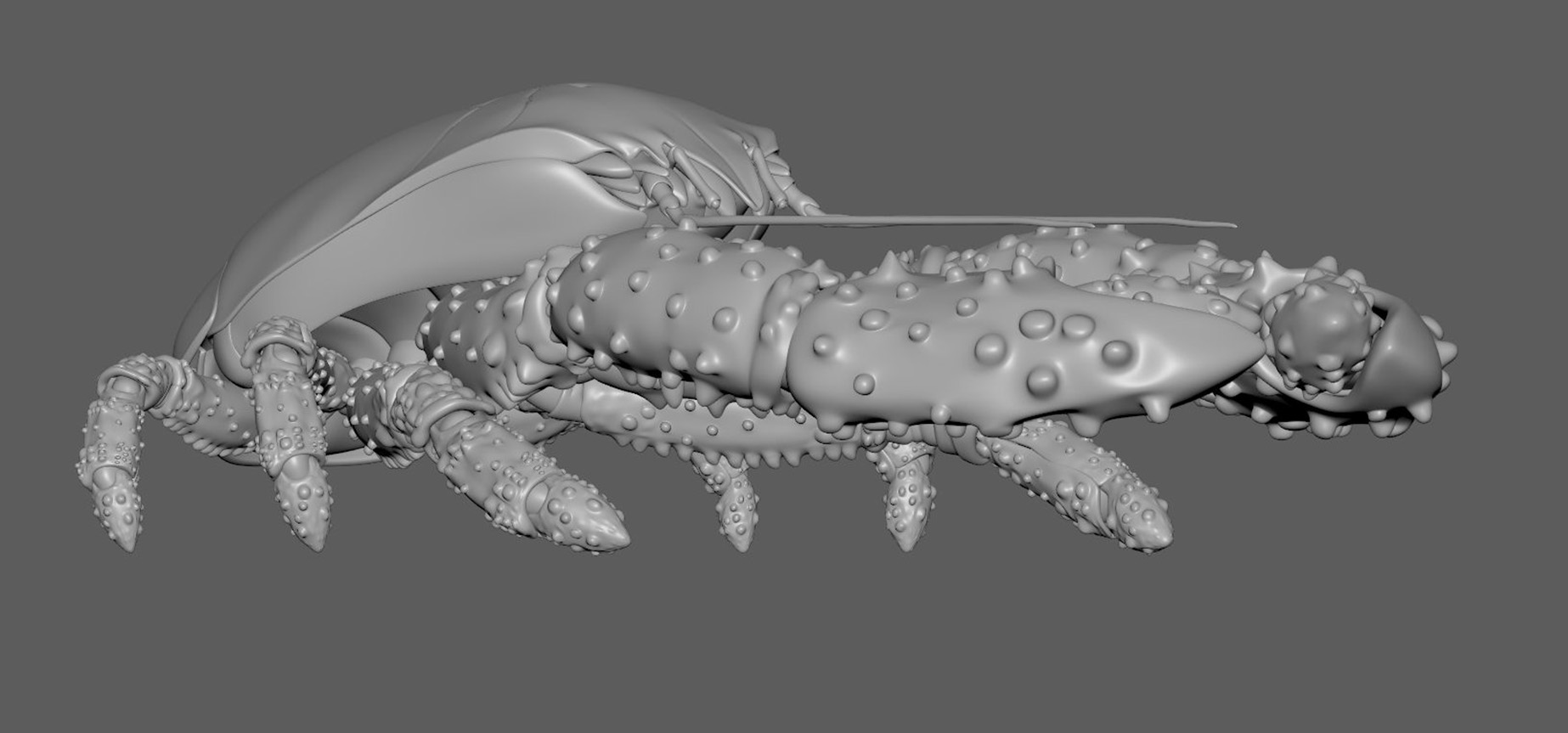 Yeti crab 3d model